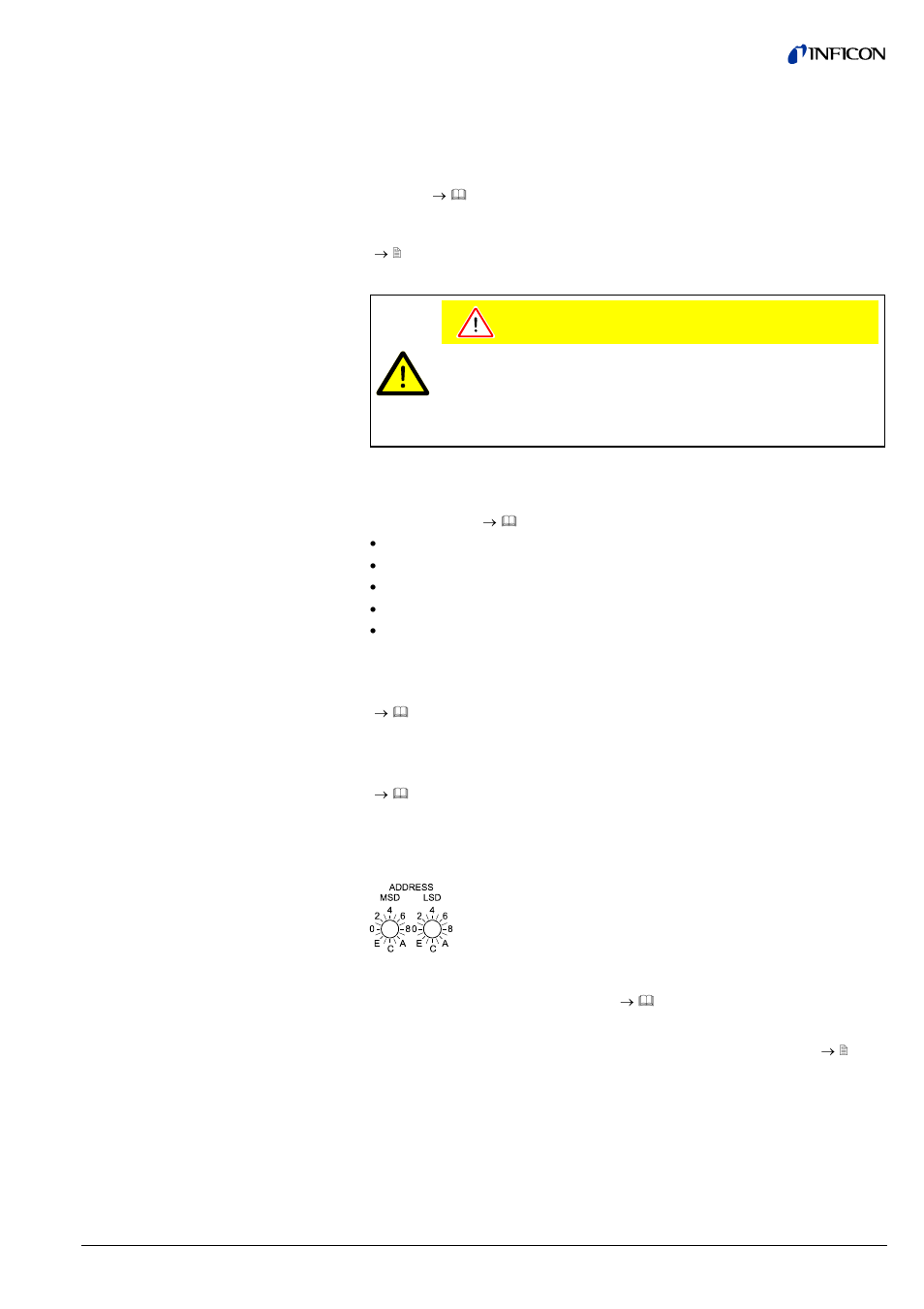 7 profibus interface (hpg400-sp) | INFICON HPG400 ATM to High-Vacuum Gauge User Manual | Page 33 / 52