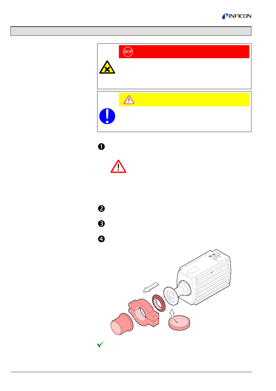 5 deinstallation | INFICON HPG400 ATM to High-Vacuum Gauge User Manual | Page 36 / 52