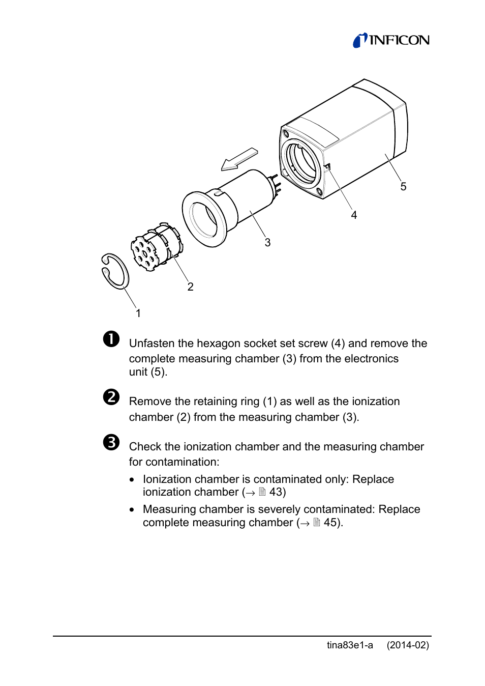 INFICON Gemini ATM to Ultra-High Vacuum Gauge User Manual | Page 42 / 60