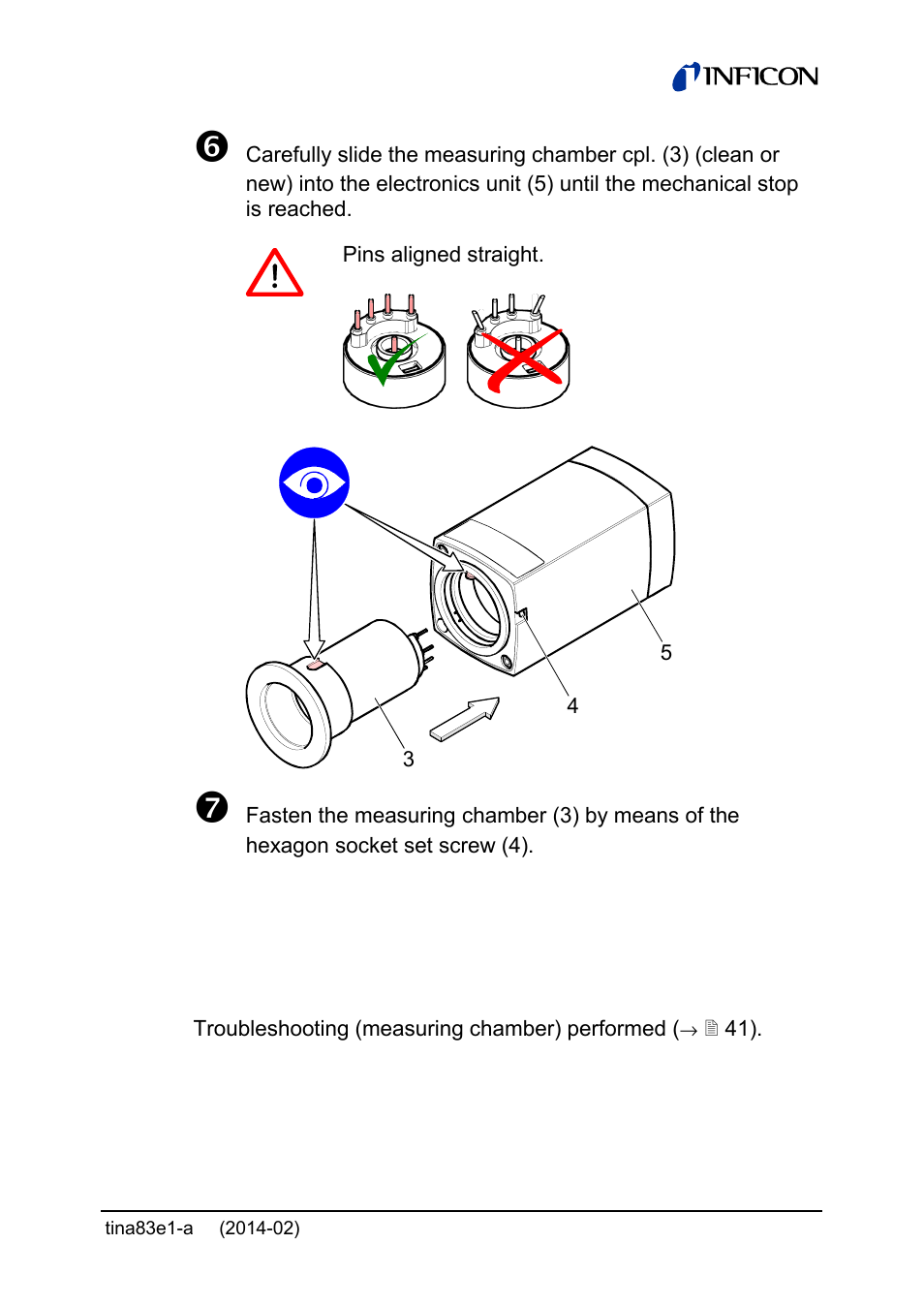 INFICON Gemini ATM to Ultra-High Vacuum Gauge User Manual | Page 45 / 60