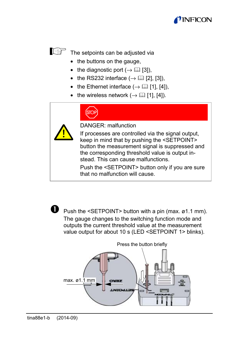 INFICON Cube CDGsci User Manual | Page 37 / 48