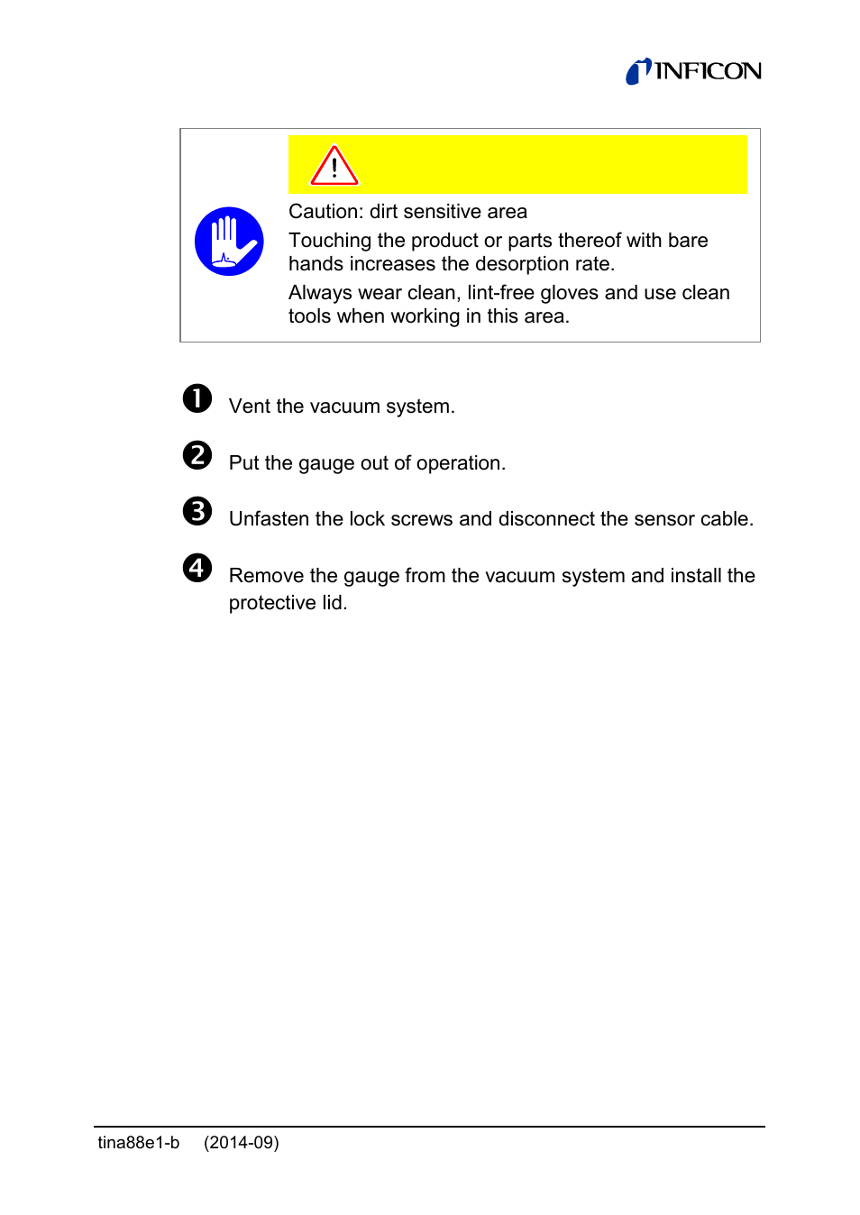 INFICON Cube CDGsci User Manual | Page 41 / 48