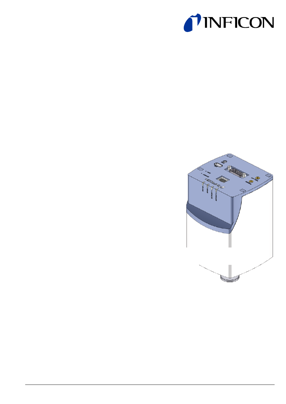 INFICON Cube CDGsci (RS232 ASCII) User Manual | 8 pages