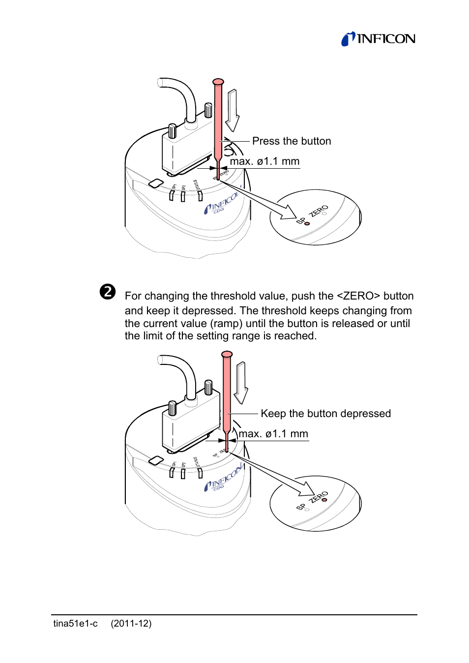 INFICON SKY CDG045D 0.05 ... 1000Torr / mbar User Manual | Page 29 / 40