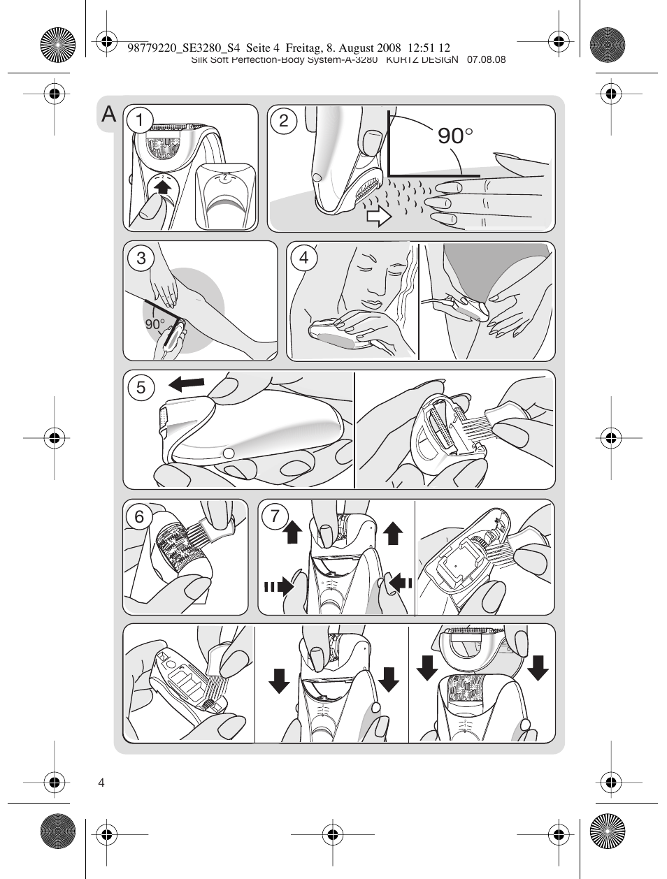 Braun 3280 User Manual | Page 4 / 64
