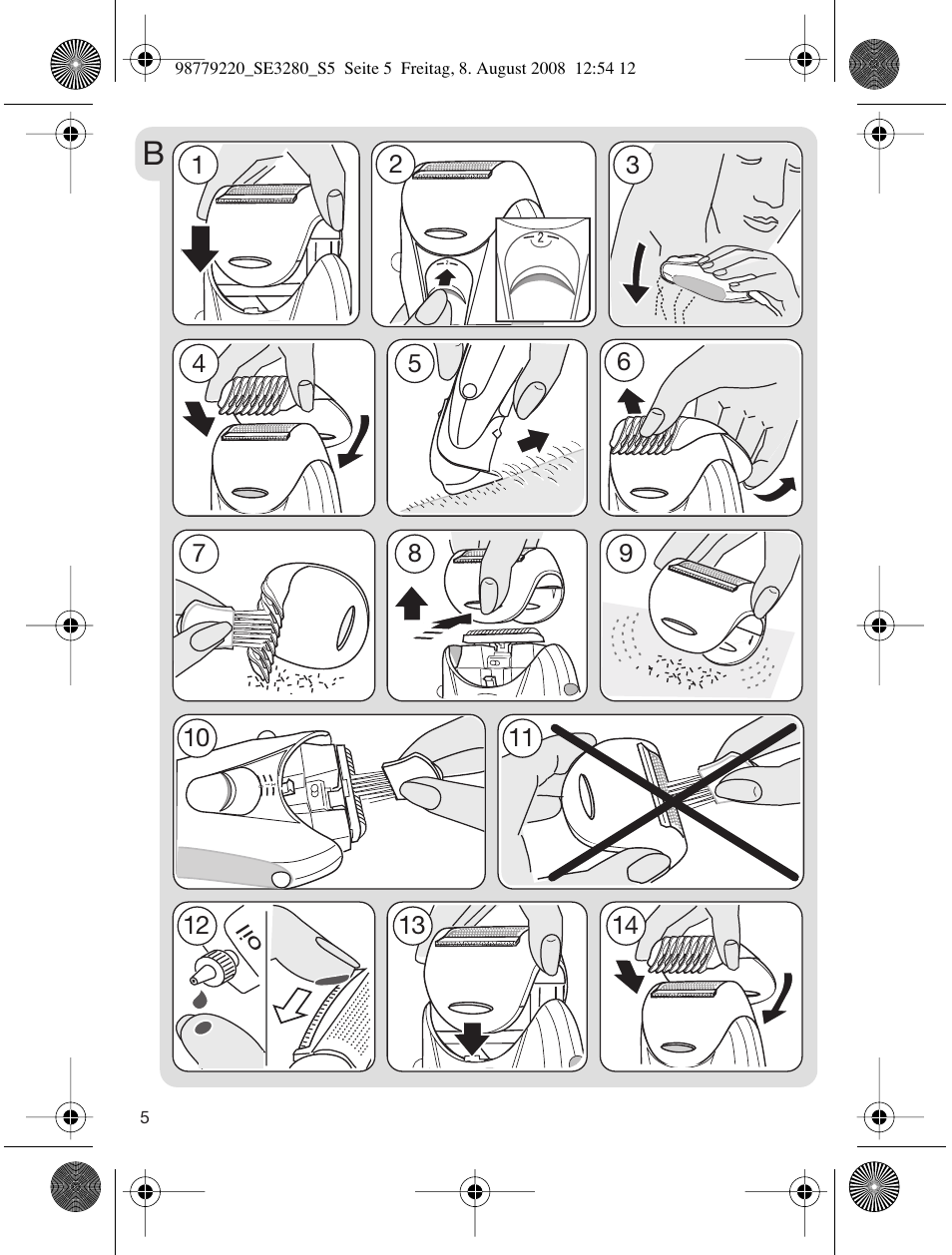 Braun 3280 User Manual | Page 5 / 64