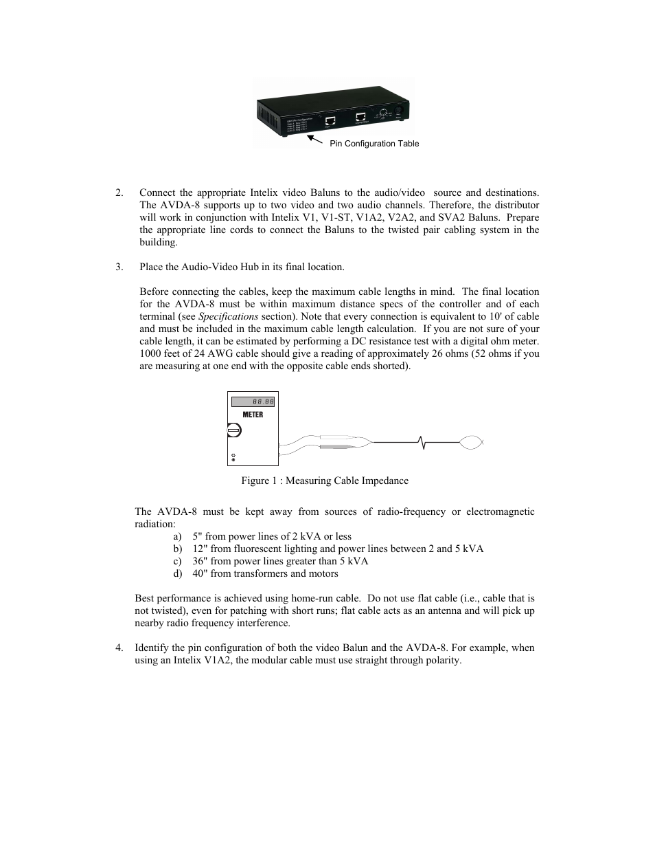 Intelix AVDA-8-F User Manual | Page 2 / 6