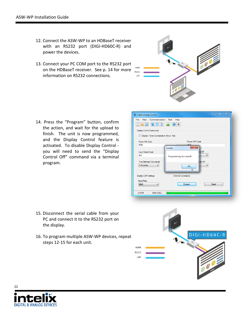 Intelix ASW-WP Installation Manual User Manual | Page 22 / 28