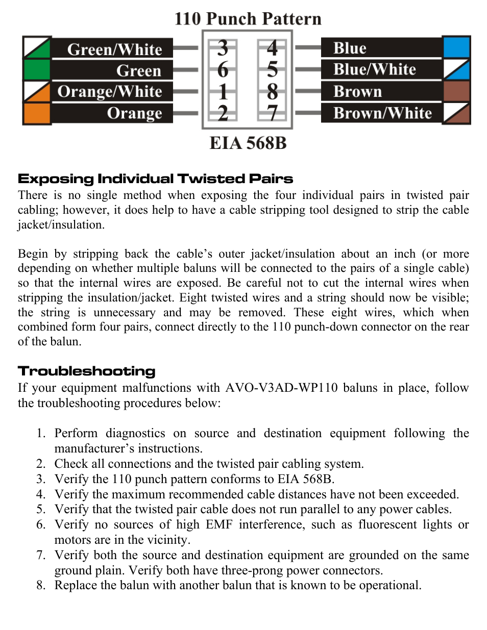 Intelix AVO-V3AD-WP110 User Manual | Page 3 / 4