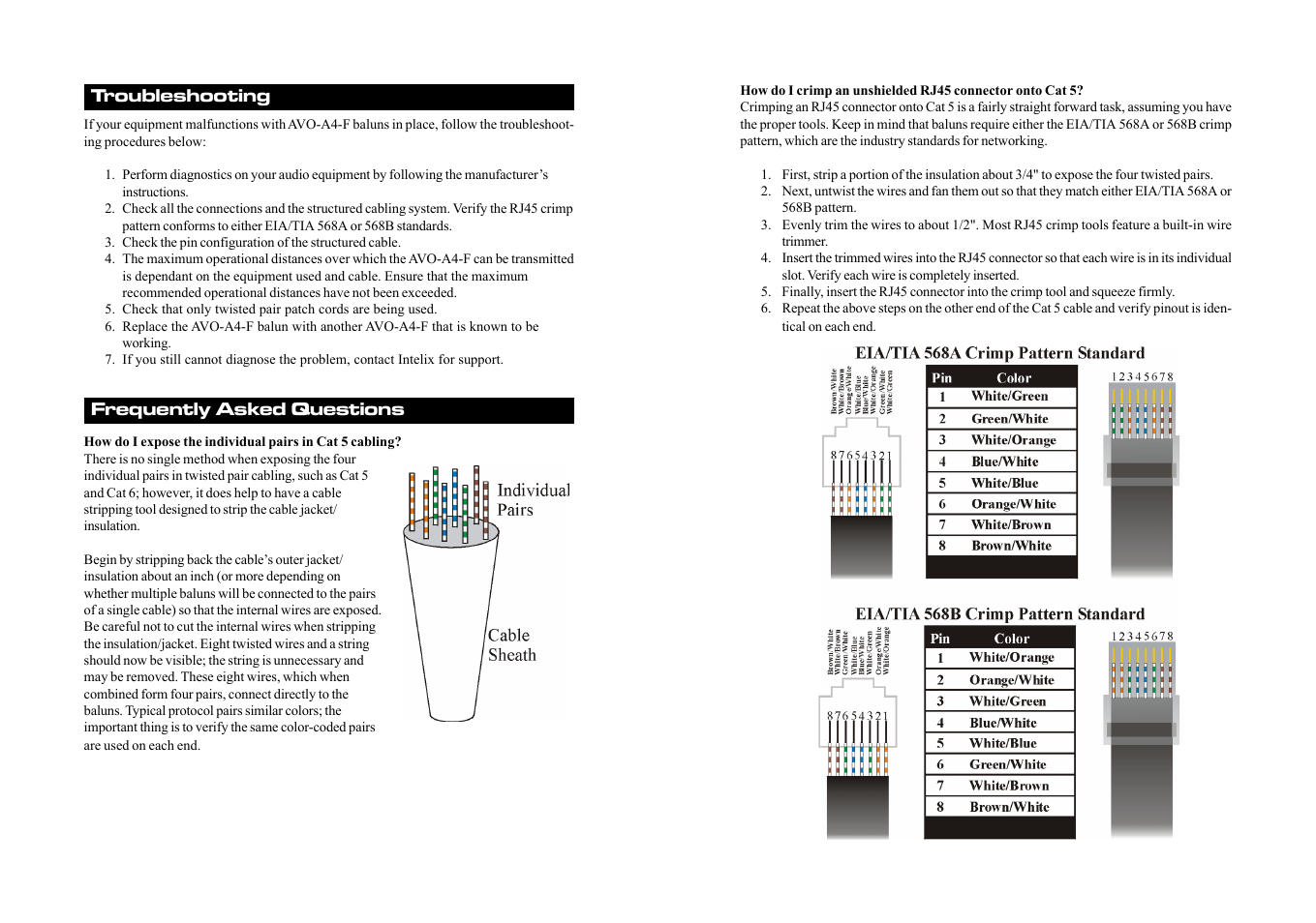 Intelix AVO-A4-F User Manual | Page 2 / 2