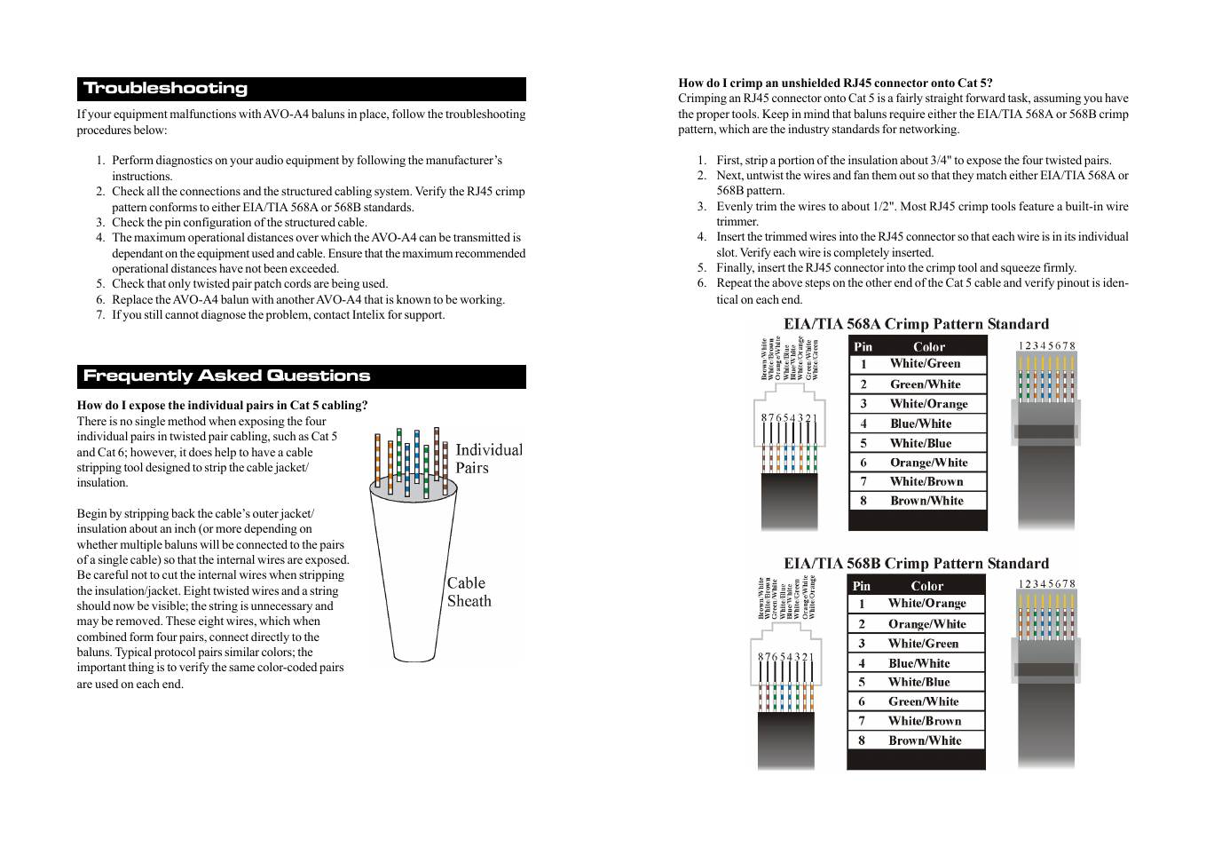 Intelix AVO-A4 User Manual | Page 2 / 2