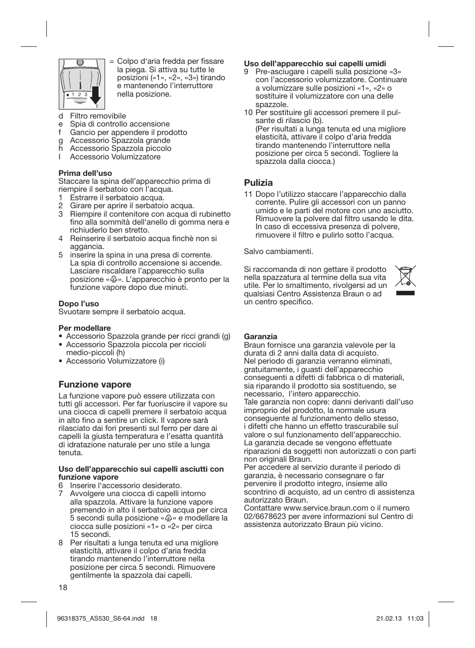 Braun Satin Hair 5 AS 530 User Manual | Page 17 / 59