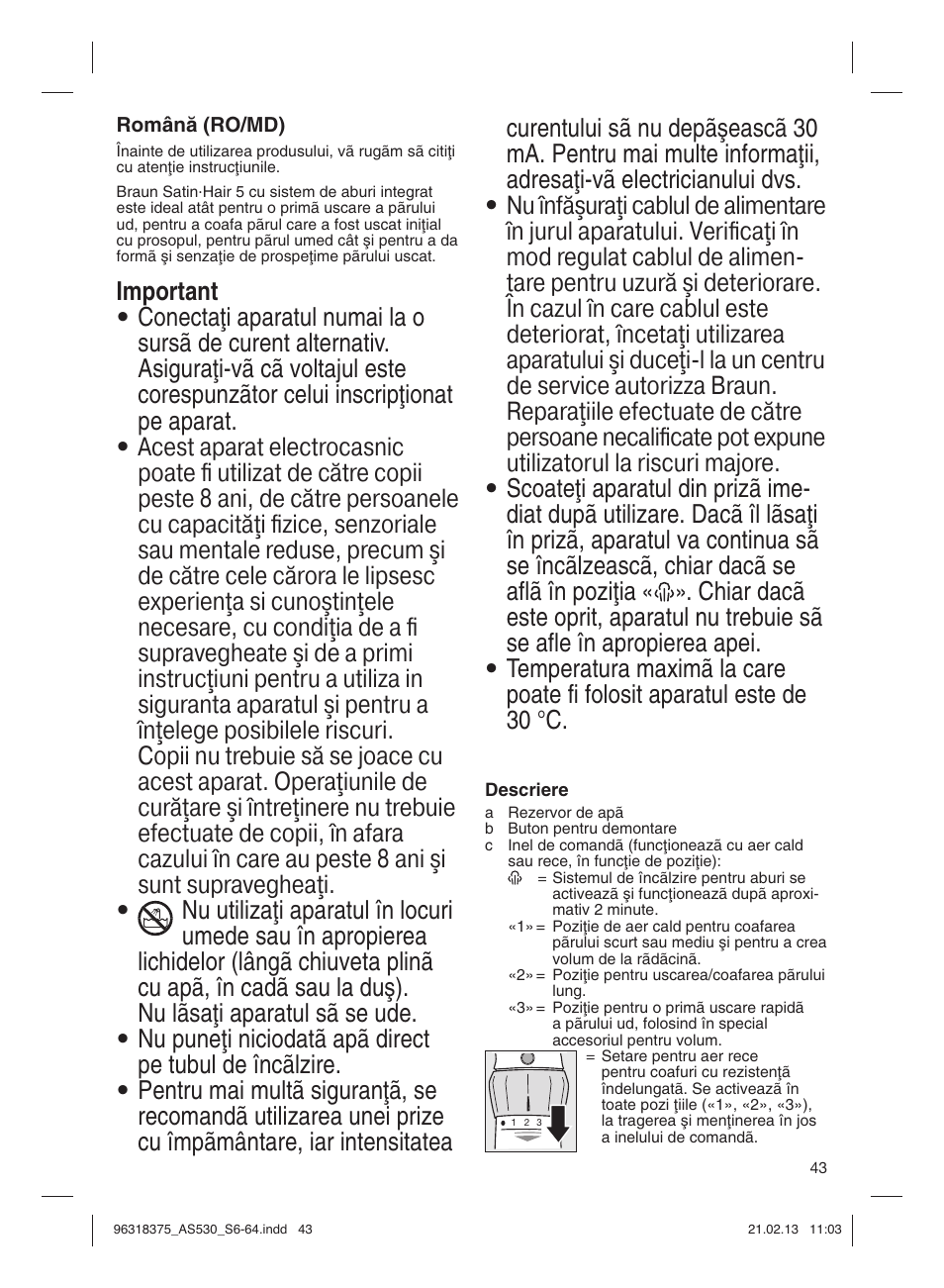 Braun Satin Hair 5 AS 530 User Manual | Page 42 / 59