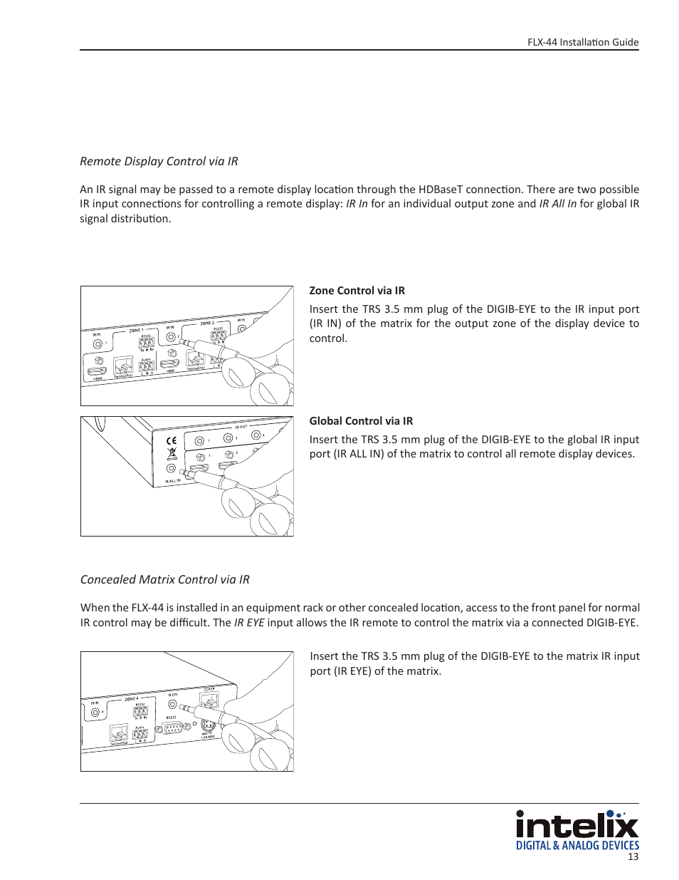 Intelix FLX-44 User Manual | Page 13 / 32