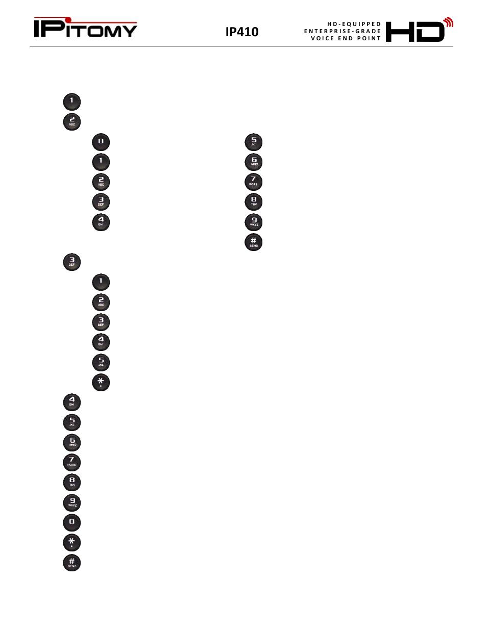 Ip410, After message playback | IPitomy IP410 User Manual User Manual | Page 26 / 33