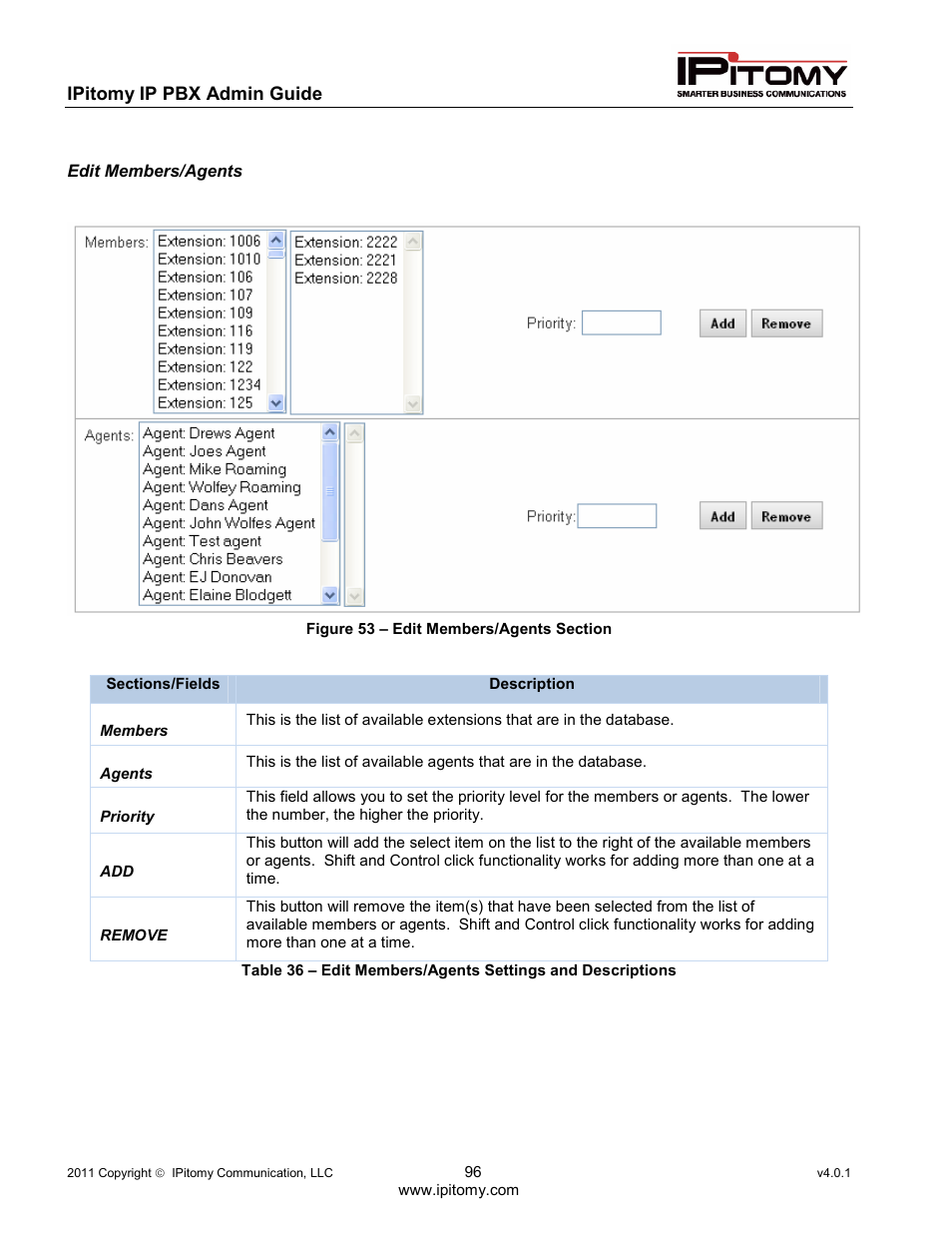 IPitomy IP1100+ PBX Administrator Guide User Manual | Page 114 / 259