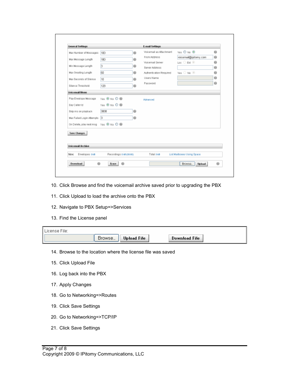 IPitomy IP1000 Upgrade Guide User Manual | Page 7 / 8