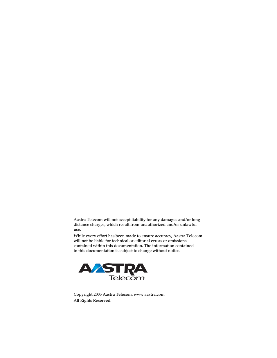 Aastra Telecom 9133i (USER GUIDE) User Manual | Page 2 / 53