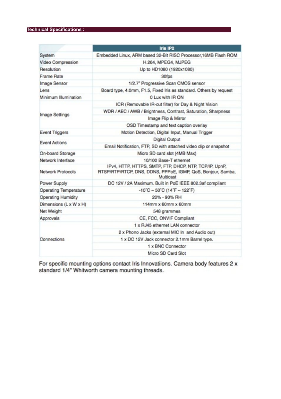 I.R.I.S. 402 User Manual | Page 39 / 40