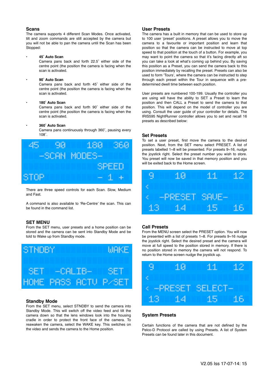 I.R.I.S. 295 User Manual | Page 15 / 22