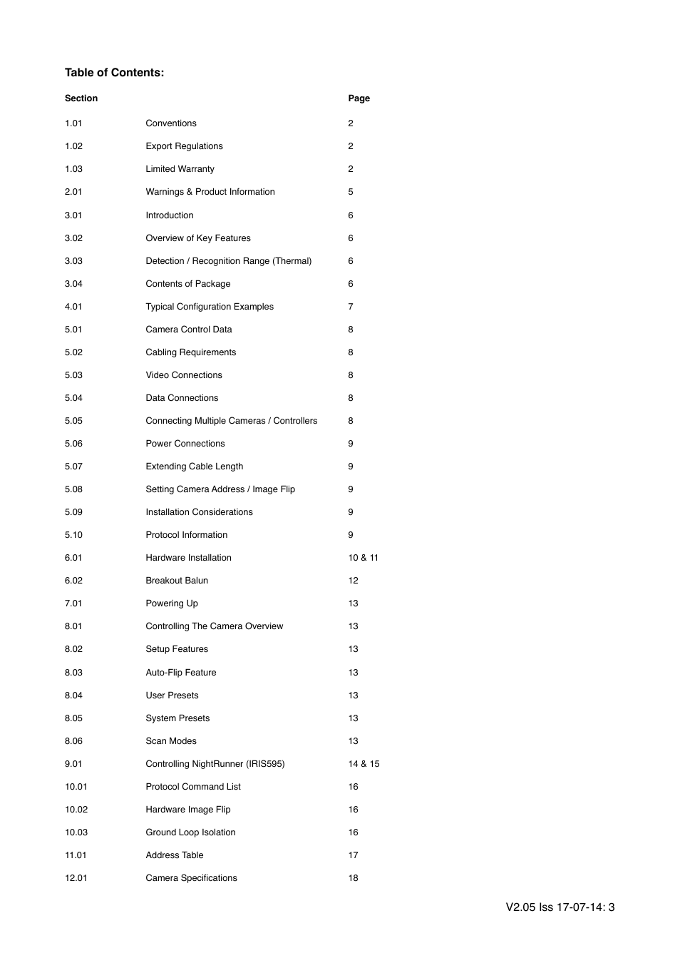 I.R.I.S. 295 User Manual | Page 3 / 22