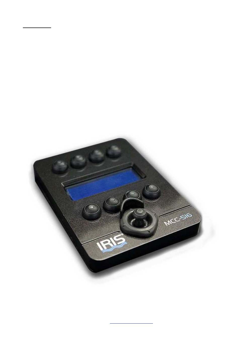 I.R.I.S. 516 User Manual | Page 4 / 21