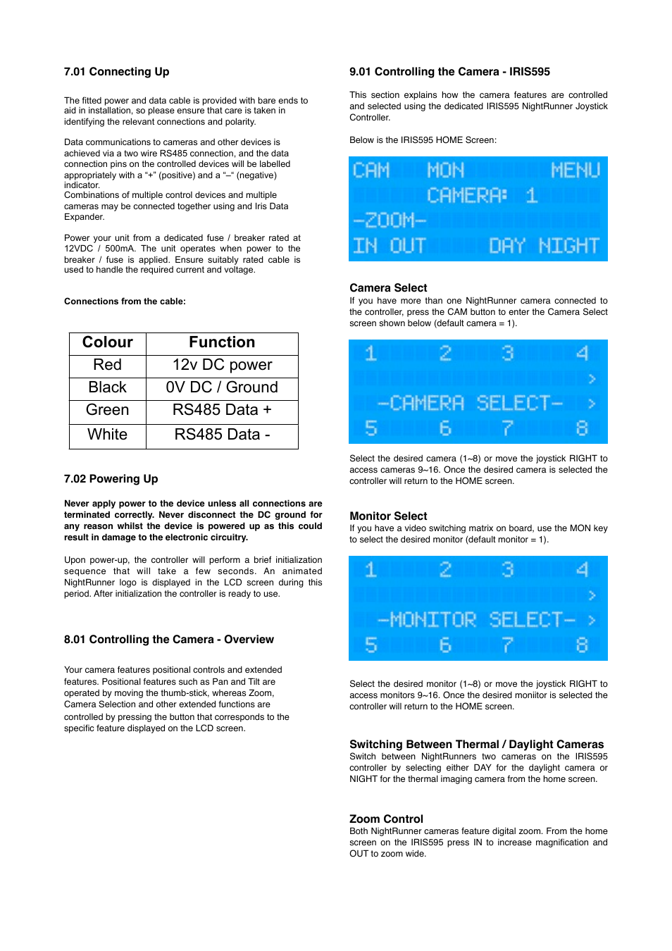 I.R.I.S. 595 User Manual | Page 7 / 10