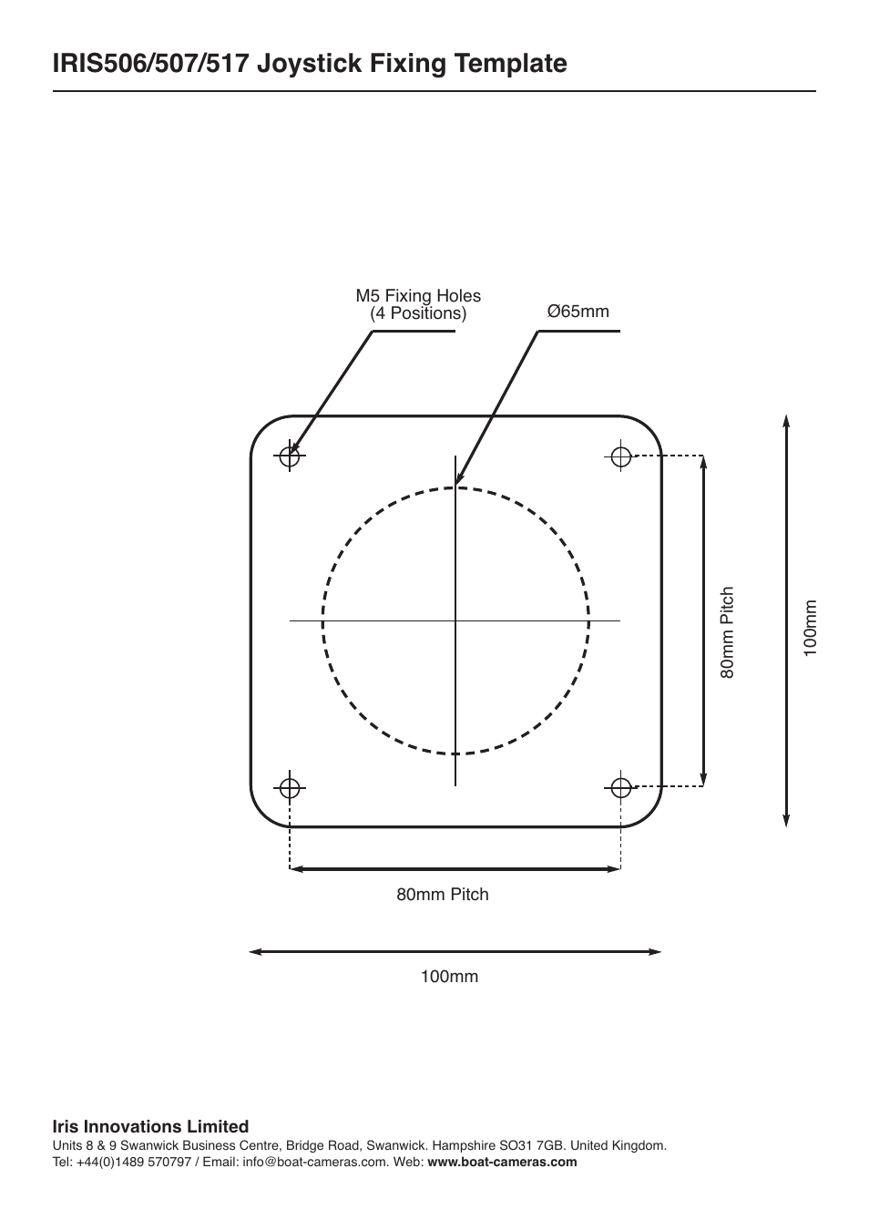 I.R.I.S. 507 User Manual | Page 5 / 5