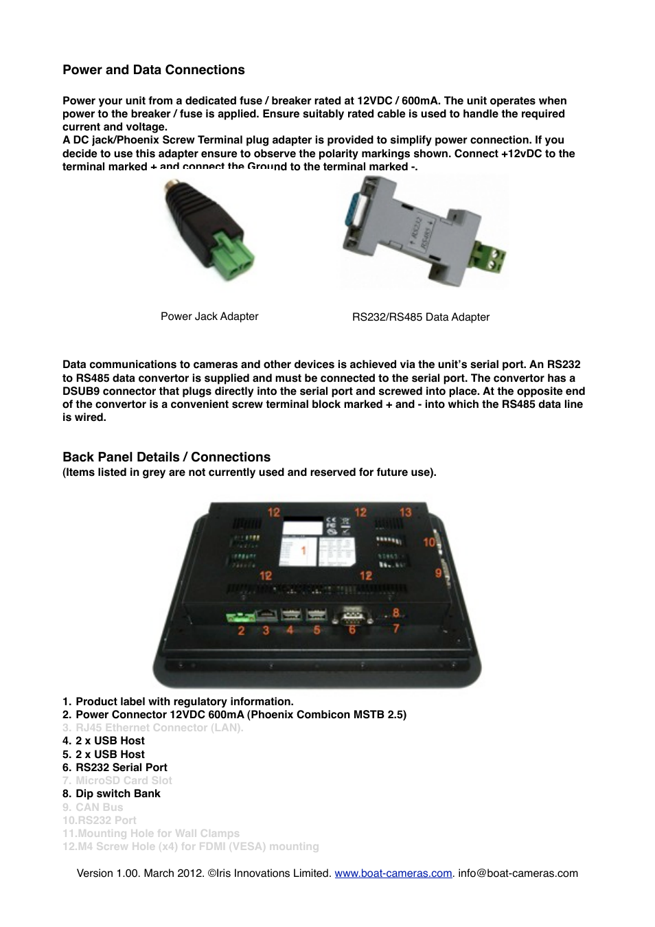 I.R.I.S. 565 User Manual | Page 8 / 22