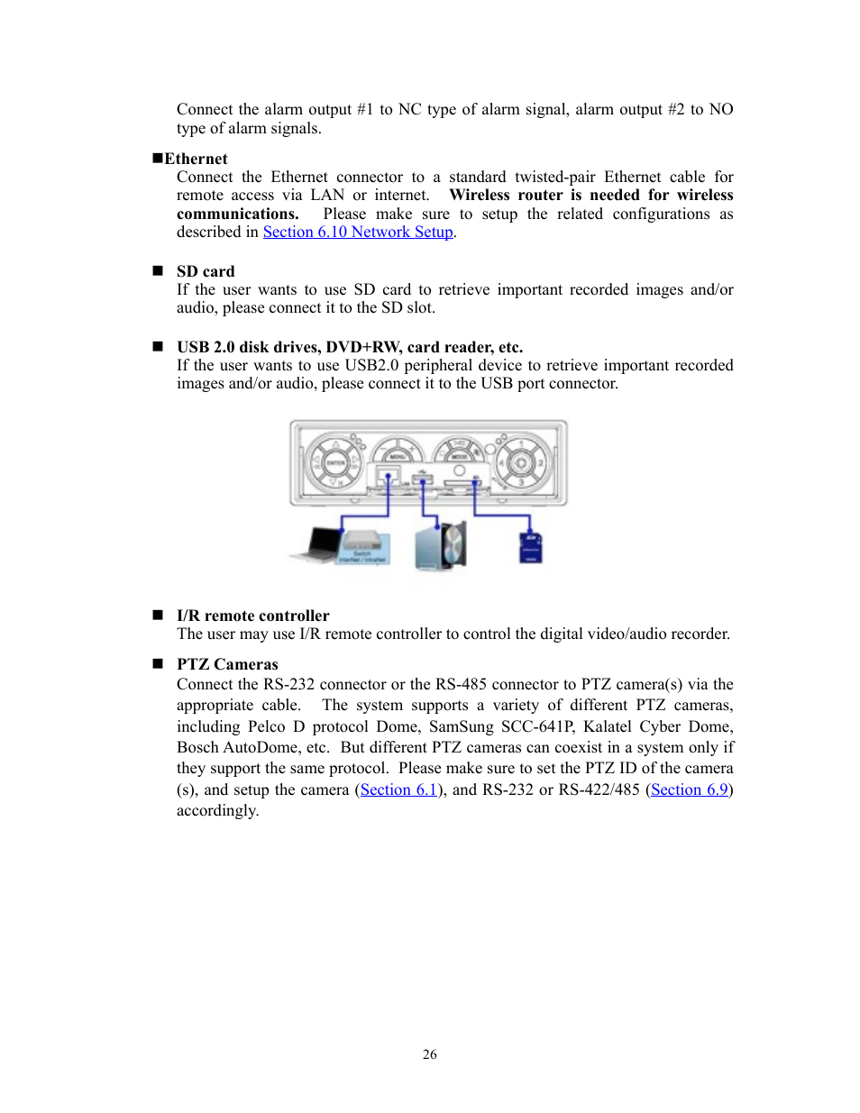 I.R.I.S. 808 Digital Video Recorder User Manual | Page 26 / 147