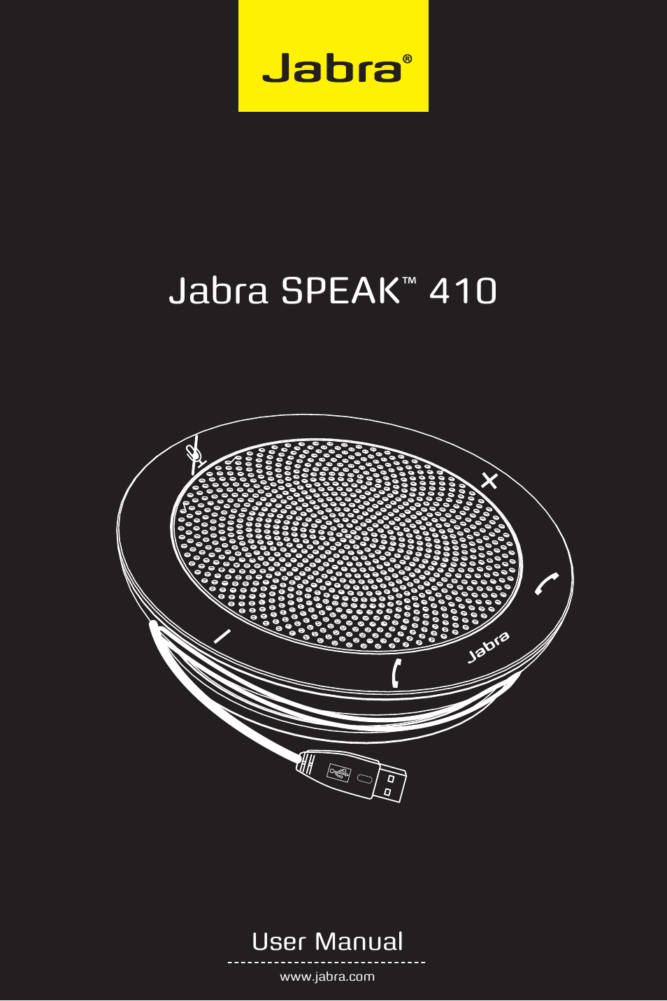 Jabra speak 410 User Manual User Manual | 6 pages