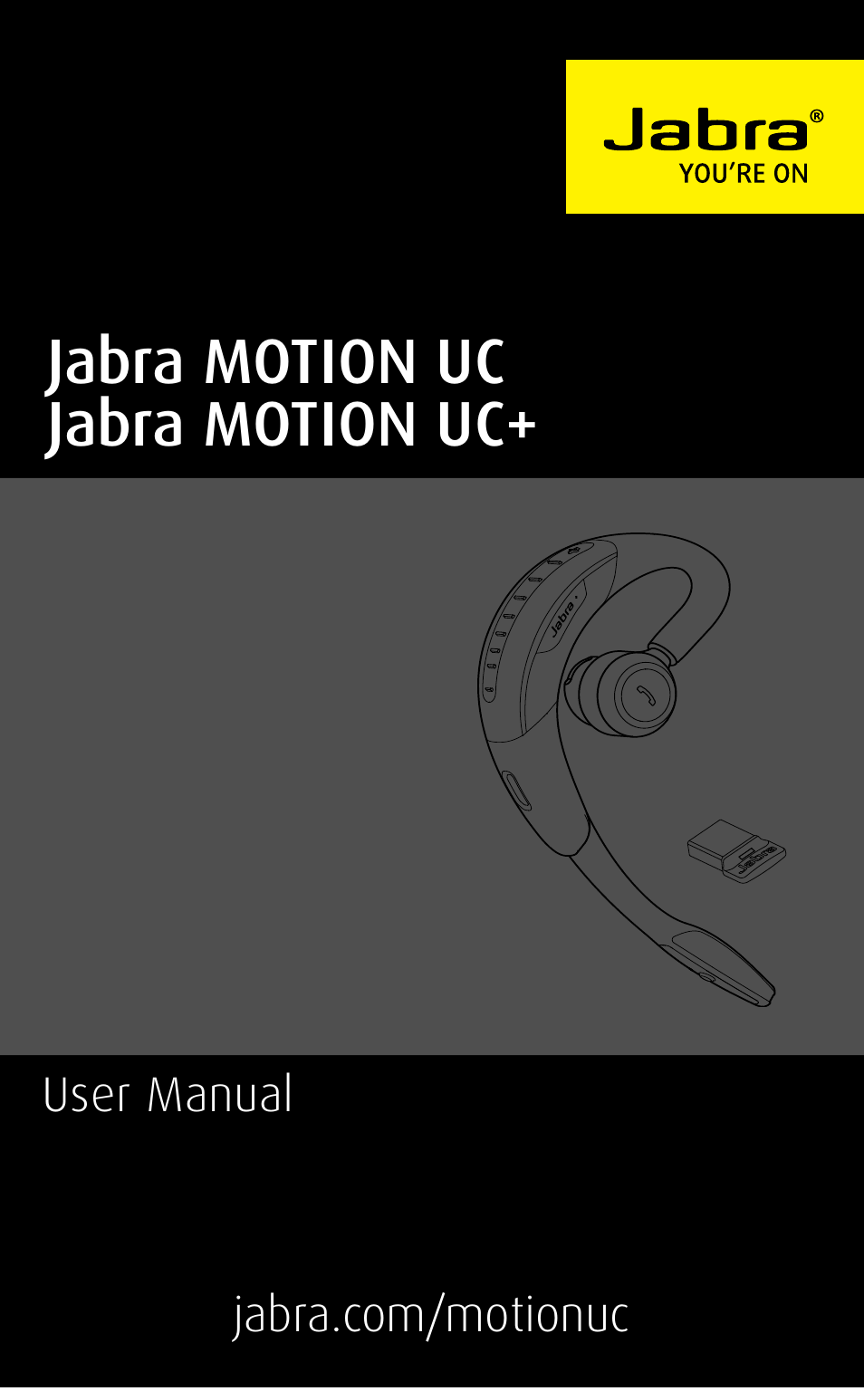 Jabra MOTION UC+ User Manual User Manual | 31 pages