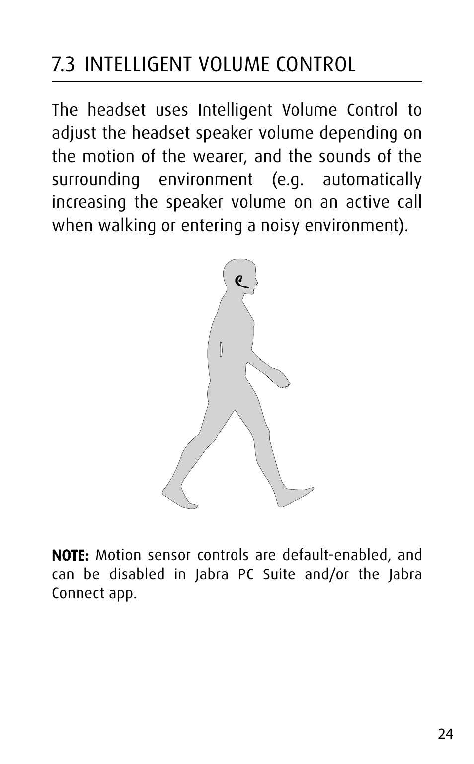 3 intelligent volume control | Jabra MOTION UC+ User Manual User Manual | Page 24 / 31