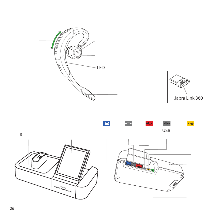 Jabra MOTION office Quick Start Guide User Manual | Page 29 / 34