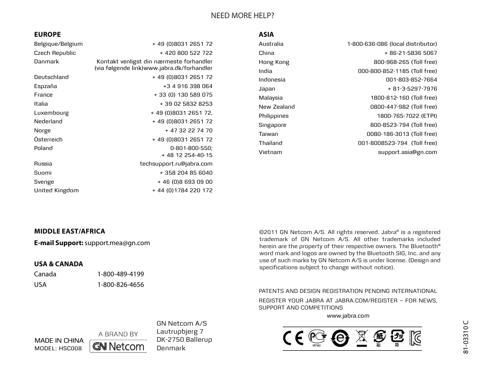 Need more help | Jabra UC VOICE 250 User Manual | Page 2 / 2