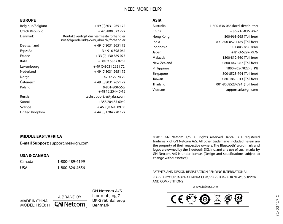 Need more help | Jabra UC VOICE 550 Mono/Duo User Manual | Page 2 / 2