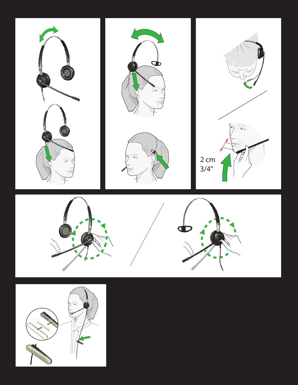 Jabra BIZ 2400 USB Quick Start Guide User Manual | Page 2 / 4