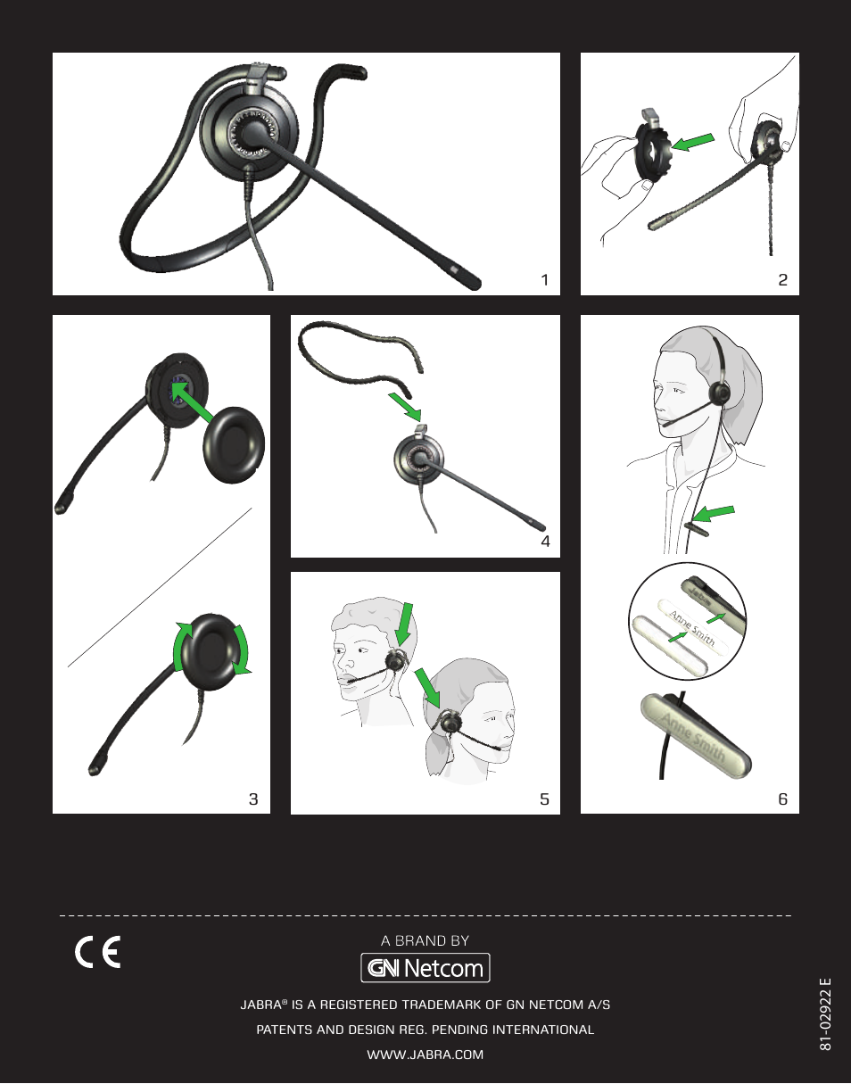 Jabra BIZ 2400 Quick Start Guide User Manual | Page 4 / 4
