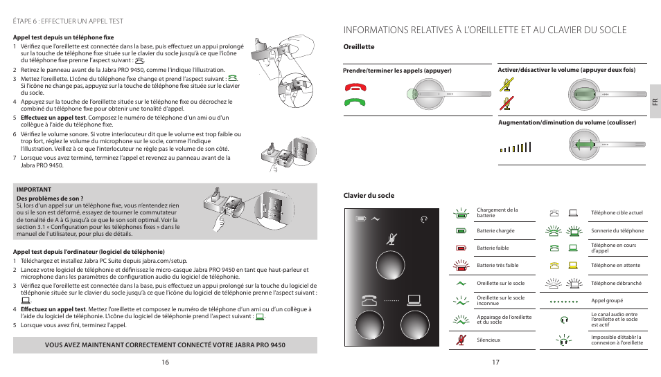 Jabra PRO 9450 Duo Quick Start Guide User Manual | Page 11 / 27