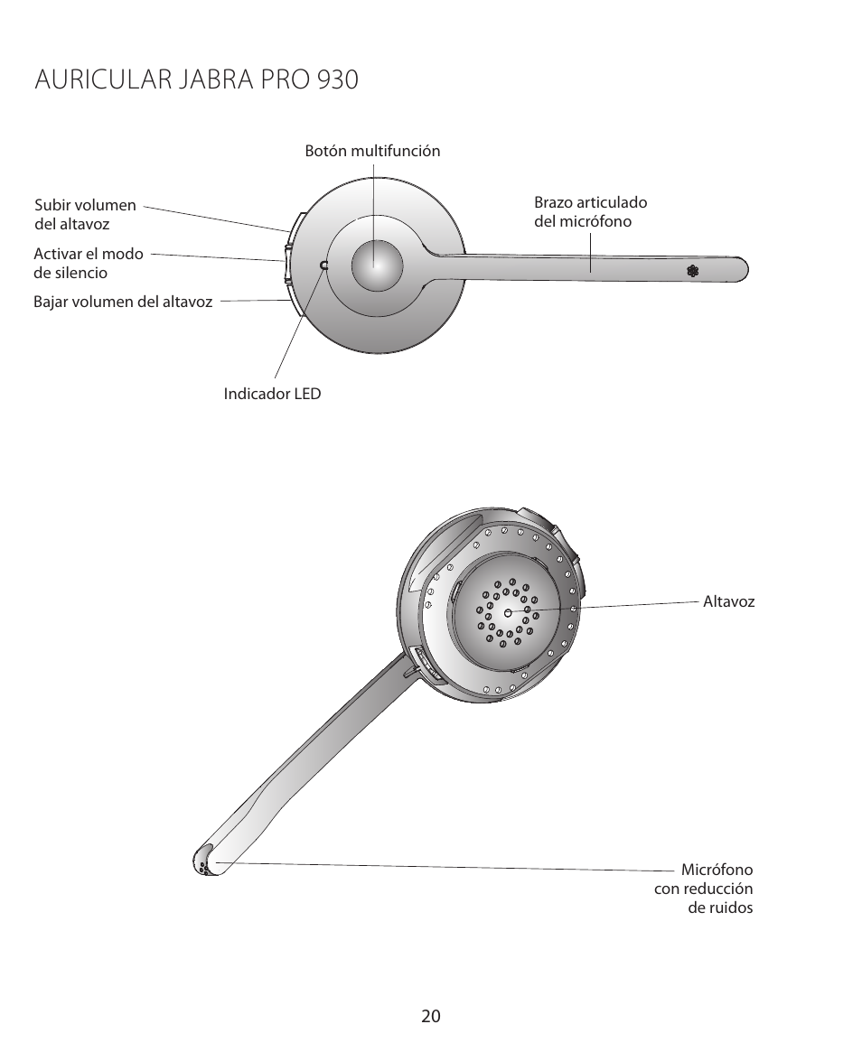 Auricular jabra pro 930 | Jabra PRO 930 Quick Start Guide User Manual | Page 23 / 35