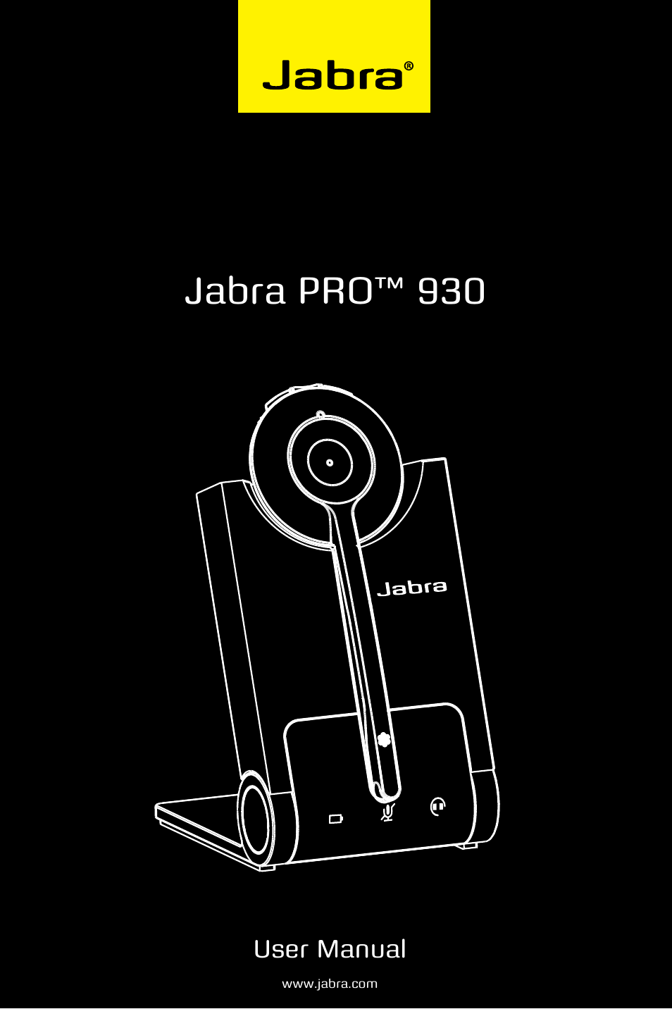 Jabra PRO 930 User Manual User Manual | 33 pages