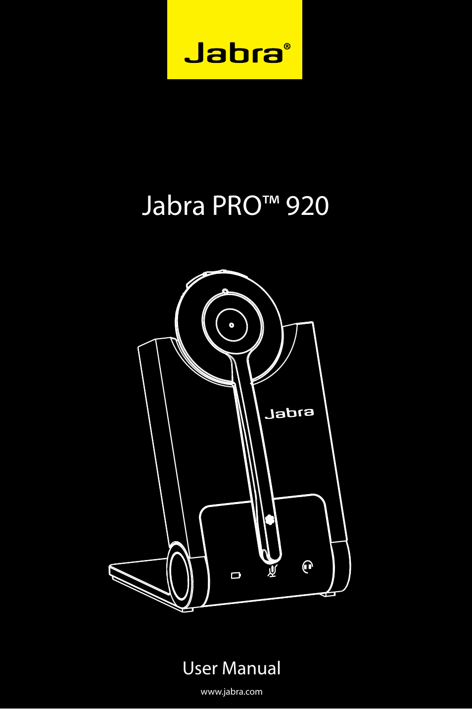 Jabra PRO 920 User Manual User Manual | 33 pages