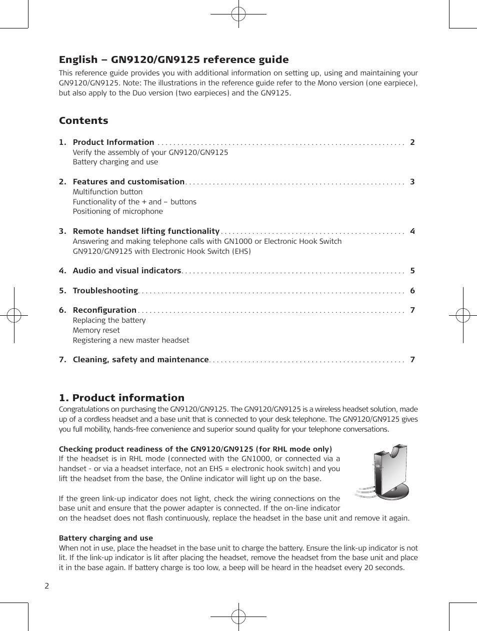 Jabra GN9120 User Manual | Page 4 / 75