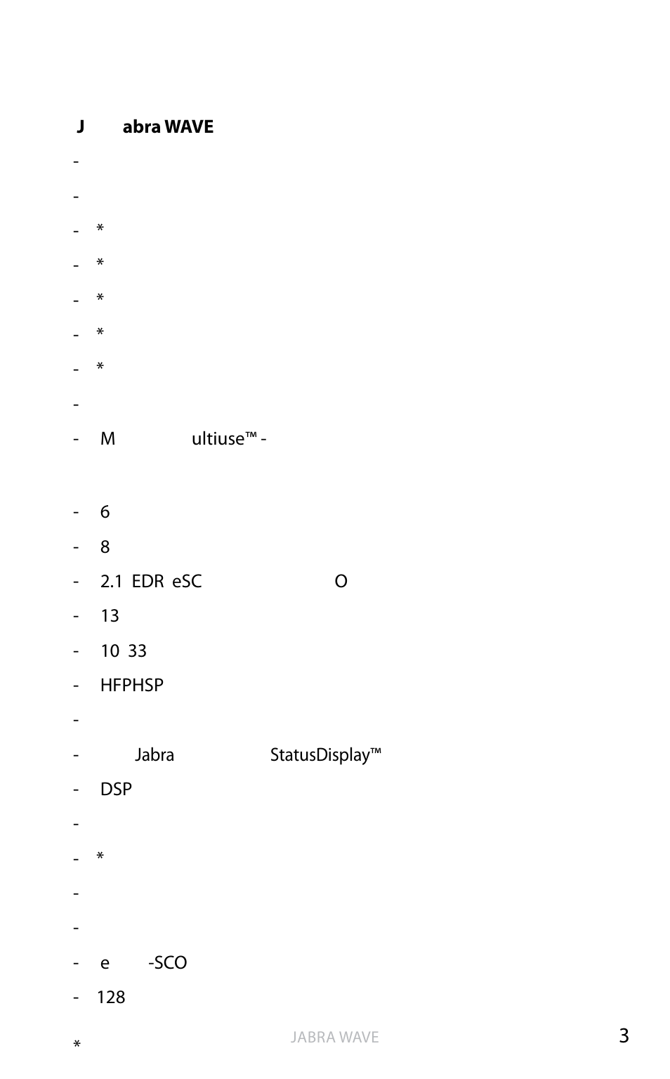 耳機功能, 繁體 中 文 | Jabra WAVE User Manual | Page 28 / 87