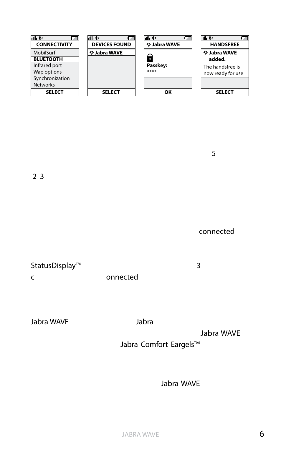 佩戴方式, 繁體 中 文 | Jabra WAVE User Manual | Page 31 / 87