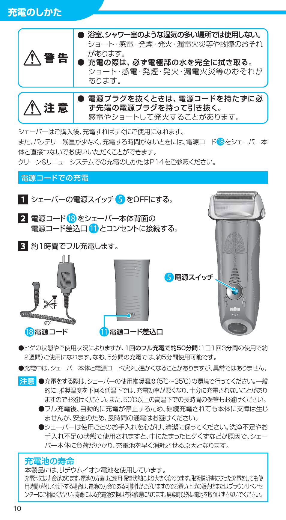99731356_750cc-5_japan 10.pdf | Braun 750CC-5 User Manual | Page 10 / 31