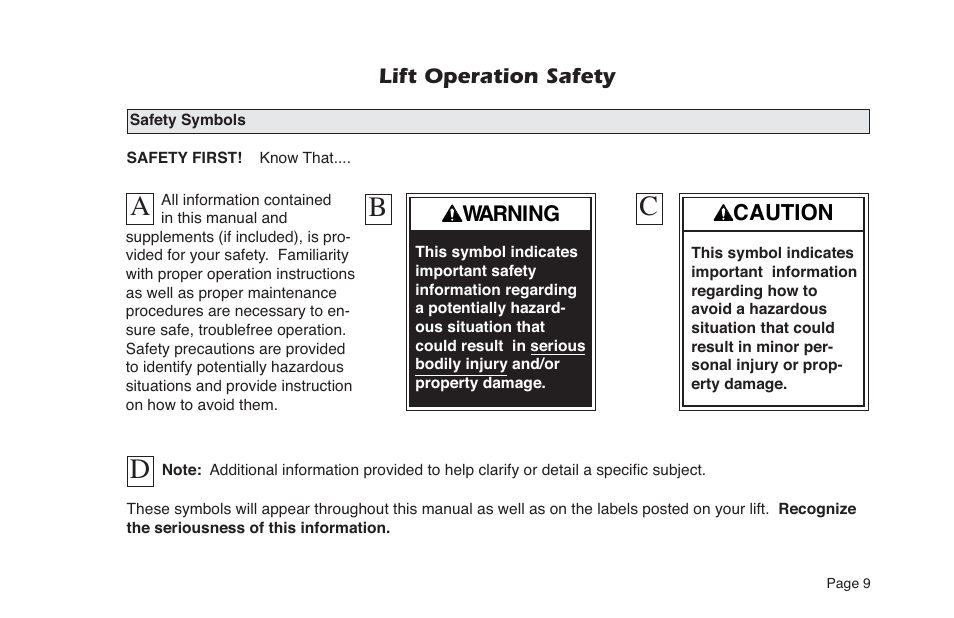 Caution | Braun NL Series User Manual | Page 11 / 53