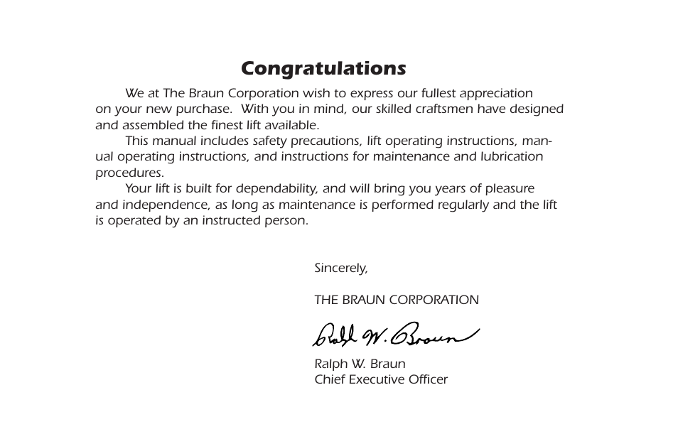 Braun NL Series User Manual | Page 2 / 53