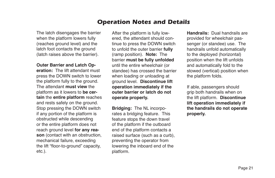 Braun NL Series User Manual | Page 23 / 53