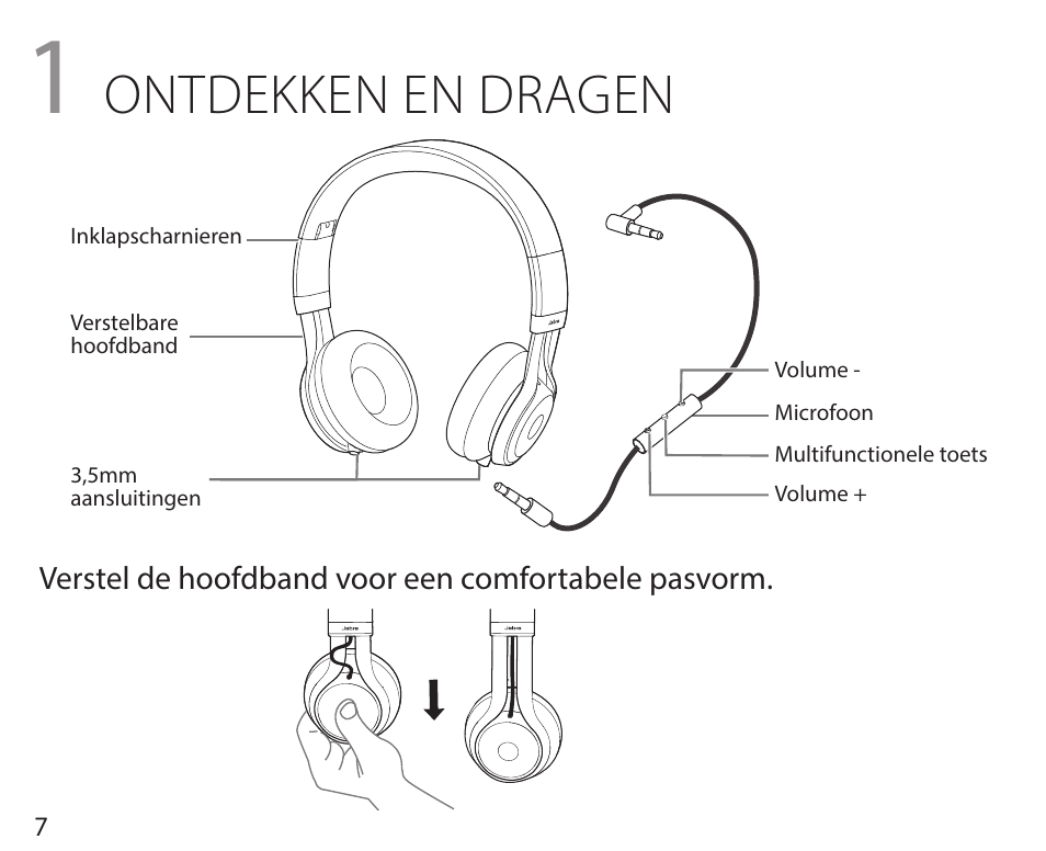 Ontdekken en dragen | Jabra REVO User Manual | Page 11 / 42